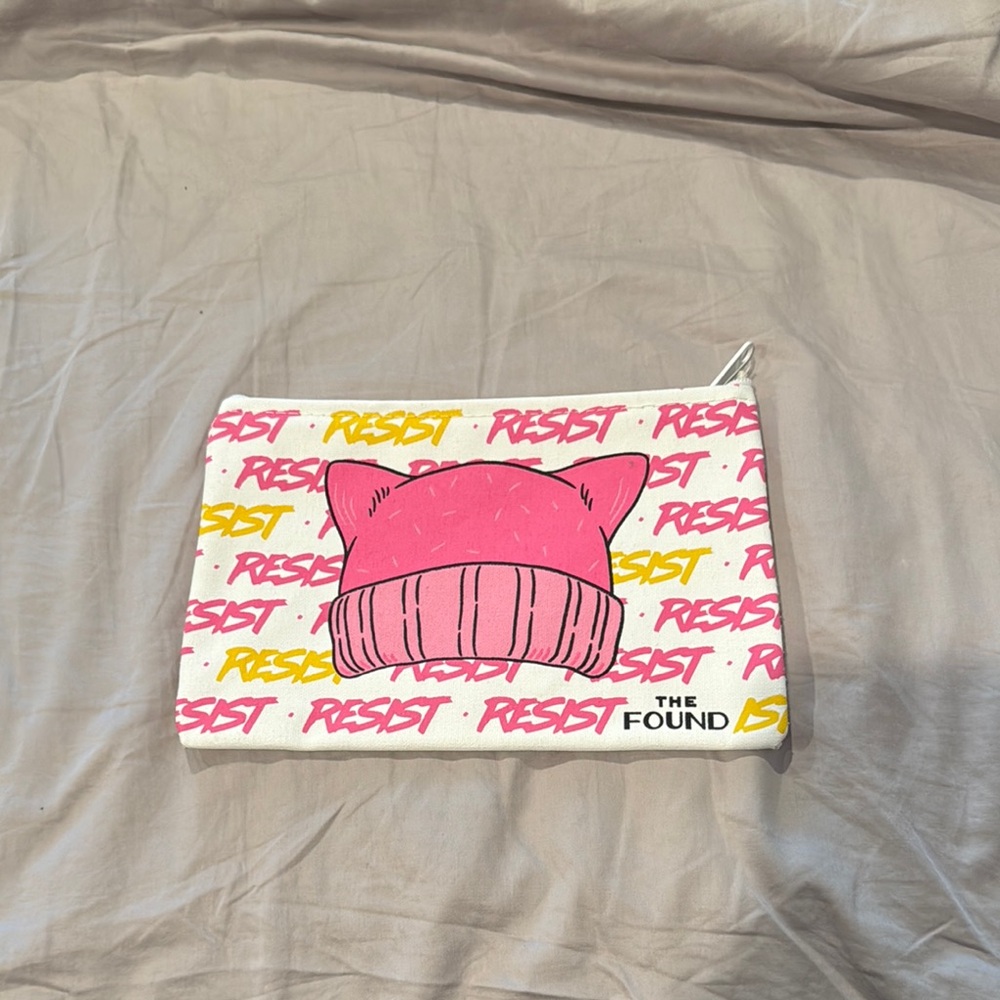 The Found Resist makeup cosmetic bag pouch